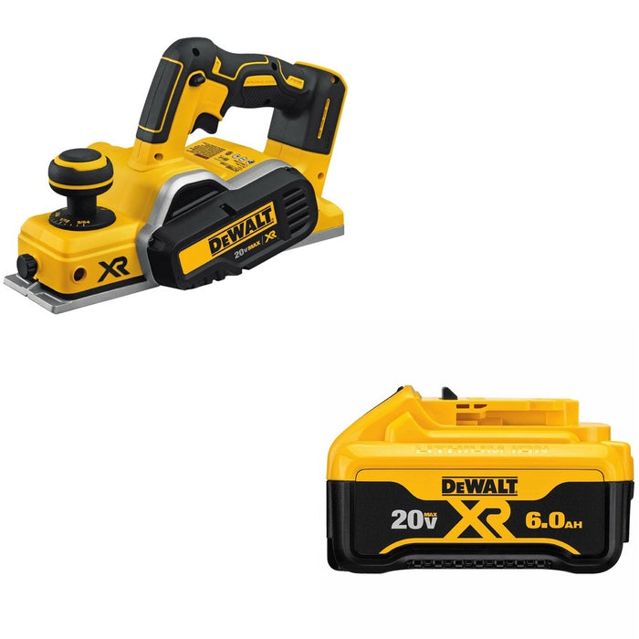 DeWalt DCP580B Brushless Planer W/ FREE DCB206 6Ah Battery