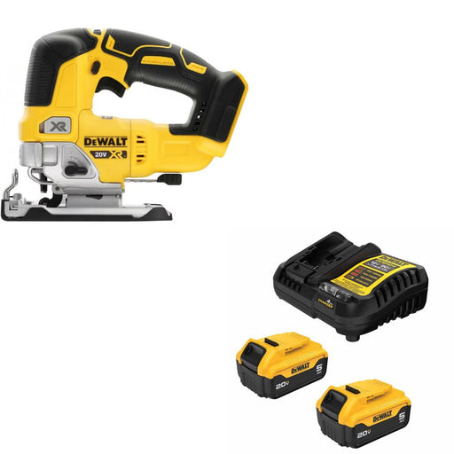 DeWalt DCS334B Jig Saw Kit W/ FREE DCB205-2C 5Ah Battery Kit