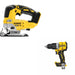 DeWalt DCD806B 20V MAX XR 1/2 in. Hammer Drill W/ DCS334B Jig Saw