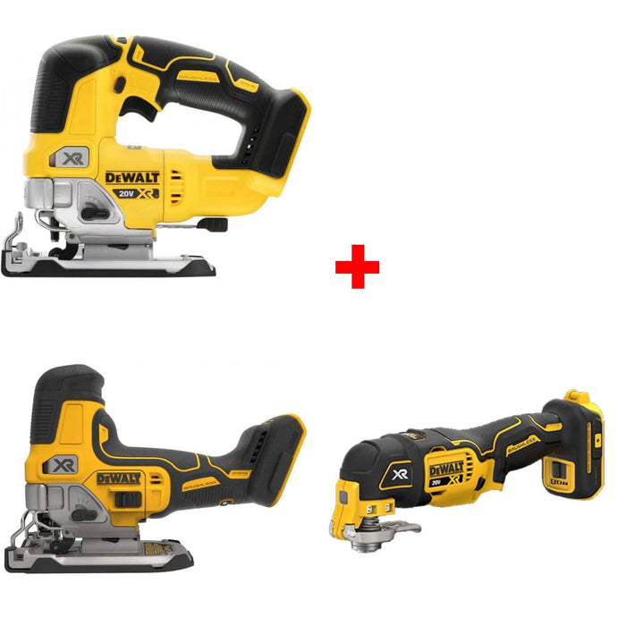 DeWalt DCS334B 20V Jig Saw w/ DCS335B Jig Saw Tool & FREE Oscillating Multi-Tool