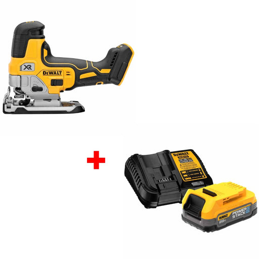 DeWalt DCS335B 20V Max XR Jig Saw Tool w/ FREE DCBP034C 20V MAX Starter Kit