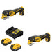 DeWalt DCS356B 20V MAX XR Oscillating Multi-Tool, 2 Pack Kit W/ FREE DCB205-2C 20V MAX 5Ah Battery Kit