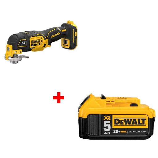 DeWalt DCS356B 20V MAX XR 3-Speed Multi-Tool w/ FREE DCB205 20V MAX 5 ah Battery