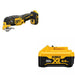 DeWalt DCS356B 20V MAX XR Multi-Tool W/ DCB206 20V MAX 6.0Ah Battery Pack