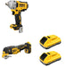 DeWalt DCF891B Mid-Range Impact Wrench W/ DCB2104-2 and DCS356B Oscillating Multi-Tool