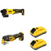 DeWalt DCB2104-2 POWERPACK 4Ah 2-Pack W/ DCS356B Oscillating Multi-Tool and DCG408B