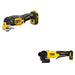 DeWalt DCS356B 20V MAX XR 3-Speed Oscillating Multi-Tool W/ DCG408B Paddle-Switch Grinder