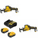 DeWalt DCS369B 20V MAX Reciprocating Saw, 2 Pack Kit W/ FREE DCB205-2C 5Ah Battery Kit