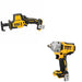 DeWalt DCF891B 20V MAX XR 1/2 in. Mid-Range Impact Wrench W/ DCS369B One-Handed Recip Saw