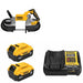 DeWalt DCS374B Band Saw Kit W/ FREE DCB205-2 Battery 2-Pack and FREE DCB1104 Charger