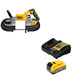DeWalt DCS374B 20V MAX Deep Cut Band Saw W/ DCBP320C POWERSTACK 3.5Ah Kit