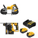 DeWalt DCS374B Band Saw Kit W/ DCH273B Rotary Hammer and FREE DCB205-2C Battery Kit
