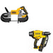 DeWalt DCN920B 20V MAX XR 21-Degree Framing Nailer W/ DCS374B Deep Cut Band Saw