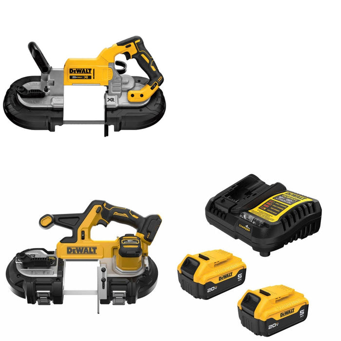 DeWalt DCS374B Band Saw Kit W/ DCS378B Band Saw and FREE DCB205-2C Battery Kit