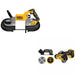 DeWalt DCS374B 20V MAX Deep Cut Band Saw W/ DCS438B 3 in. Cut-Off Tool