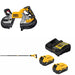 DeWalt DCS376B Bandsaw Kit W/ DCE531B Concrete Vibrator and FREE DCB205 Battery Kit