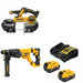 DeWalt DCS378B 20V Band Saw Kit W/ DCH263B 20V Rotary Hammer and FREE DCB205-2C 20V 5Ah Battery Kit