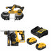 DeWalt DCS378B 20V Band Saw Kit W/ DCH273B 20V Rotary Hammer and FREE DCB205-2C 20V 5Ah Battery Kit