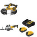 DeWalt DCS378B 20V Band Saw Kit W/ DCS571B 20V Circular Saw and FREE DCB205-2C 20V 5Ah Battery Kit