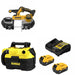 DeWalt DCS378B 20V MAX Bandsaw Kit W/ DCV580H Wet/Dry Vacuum and FREE DCB205-2C Battery Kit