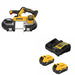 DeWalt DCS379B 20V Band Saw Kit W/ FREE DCB205-2C 5Ah Battery Kit