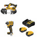 DeWalt DCS379B Band Saw Kit W/ DCF860B Impact Driver and FREE DCB205-2C Battery Kit