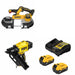 DeWalt DCS379B 20V MAX Bandsaw Kit W/ DCN930B Framing Nailer and FREE DCB205-2C Battery Kit