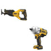 DeWalt DCF961B 20V MAX XR 1/2 in. High Torque Impact Wrench W/ DCS382B Reciprocating Saw