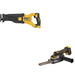 DeWalt DCS389B 60V MAX Reciprocating Saw W/ DCM200B Bandfile Sander