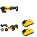 DeWalt DCB2104-2 POWERPACK 4Ah 2-Pack W/ DCG407B Slide-Switch Grinder and DCS438B