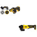 DeWalt DCS438B 20V MAX XR 3 in. Cut-Off Tool W/ DCG408B Paddle-Switch Grinder