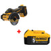 DEWALT DCS438E1 20V MAX XR Cut-Off Tool Kit W/ FREE DCB205 20V MAX Battery Pack