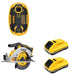 DeWalt DCB2104-2 20V MAX XR POWERPACK 4Ah Battery 2-Pack W/ DCE592B Vacuum Lifter and DCS565B