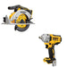 DeWalt DCF891B 20V MAX XR 1/2 in. Mid-Range Impact Wrench W/ DCS565B 6-1/2 in. Circular Saw