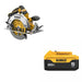 DeWalt DCS590B Circular Saw Kit W/ FREE DCB205 20V 5.0Ah Battery