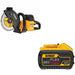 DeWalt DCS692X2 60V Cut-Off Saw Kit W/ FREE DCB609 FlexVolt 9.0Ah Battery