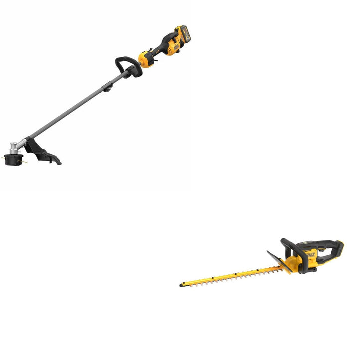 DeWalt DCST972X1 String Trimmer Kit W/ FREE DCHT821B Hedge Trimmer