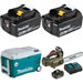 Makita DCW180Z 18V X2 LXT W/ FREE ADBL1840B 4.0Ah Battery, 2 Pack and FREE ADCU10SM1 Chain Saw