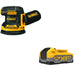 DeWalt DCW210B 20V MAX XR 5 in. Random Orbital Sander W/ DCBP320 POWERSTACK 3.5Ah Battery