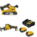 DeWalt DCW220B 20V Max Belt Sander Kit W/ DCS369B Reciprocating Saw and FREE DCB205-2C Battery Kit