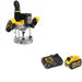 DeWalt DCW620B 20V MAX XR 2-1/4HP Router W/ DCB606C 20V/60V MAX Starter Kit