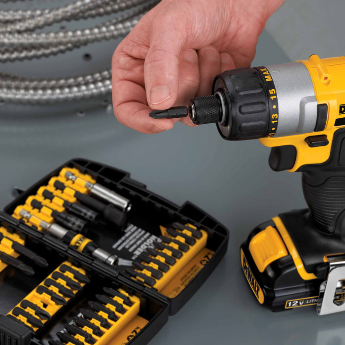 DeWalt DCF610S2 1/4" 12V MAX Cordless Screwdriver Kit - 12