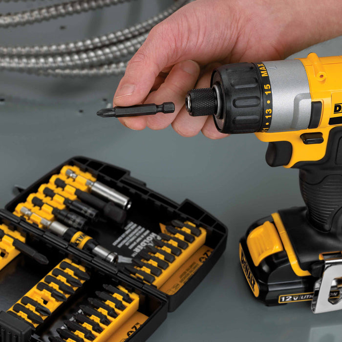 DeWalt DCF610S2 1/4" 12V MAX Cordless Screwdriver Kit - 13