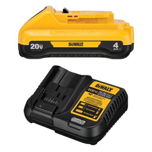 DeWalt DCB240C 20V MAX Compact 4Ah Battery Starter Kit