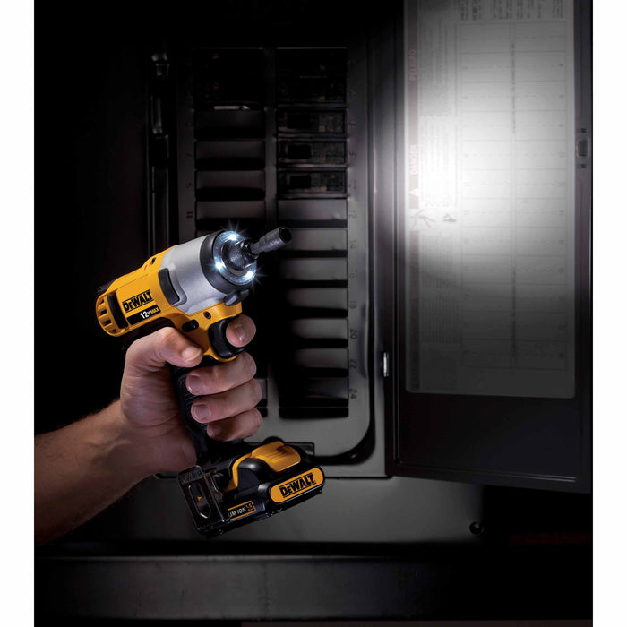 DeWalt DCF815S2 1/4" 12V MAX Cordless Impact Driver Kit - 5