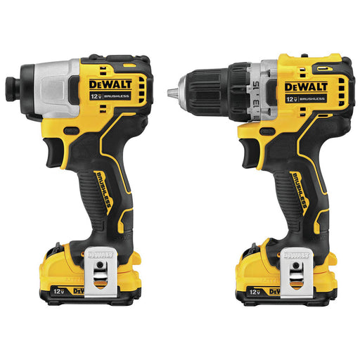 DeWalt DCK221F2 XTREME 12V MAX Brushless Cordless Drill & Impact Driver Kit - 2