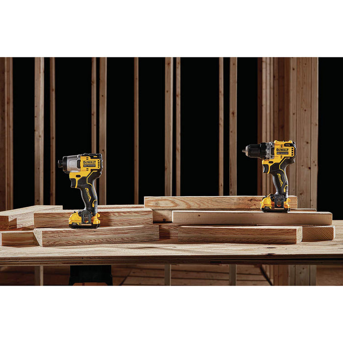 DeWalt DCK221F2 XTREME 12V MAX Brushless Cordless Drill & Impact Driver Kit - 9