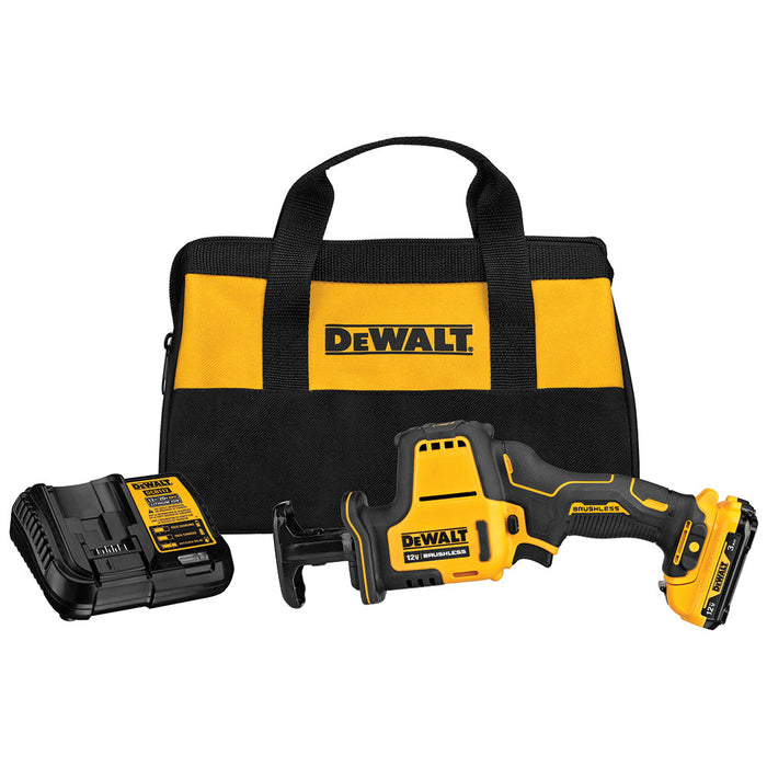 DeWalt DCS312G1 XTREME 12V MAX Brushless Cordless Reciprocating Saw Kit