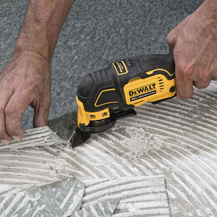 DeWalt DCS354B 20V MAX Brushless Cordless Oscillating Multi-Tool, Tool Only - 4