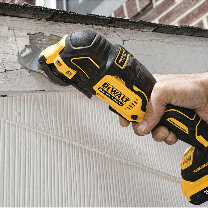 DeWalt DCS354D1 20V MAX Brushless Cordless Oscillating Multi-Tool, Kit - 5